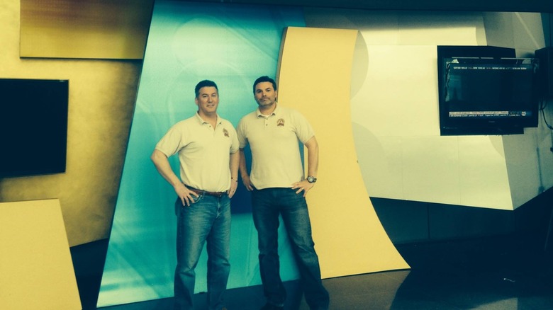  Larry Blackwell and Jason Conroy on CNBC set