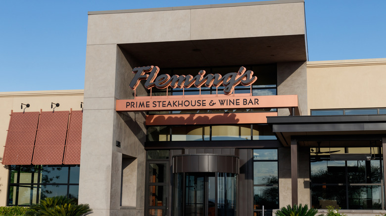 Fleming's restaurant exterior