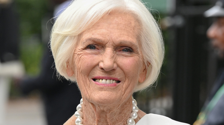 Mary Berry smiling