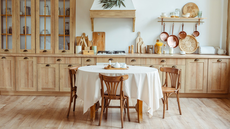 Rustic kitchen design