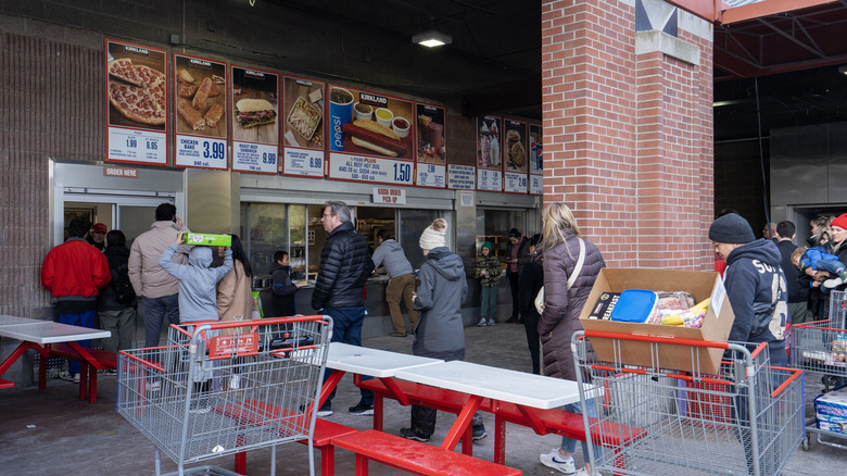 A Costco food court in Washington