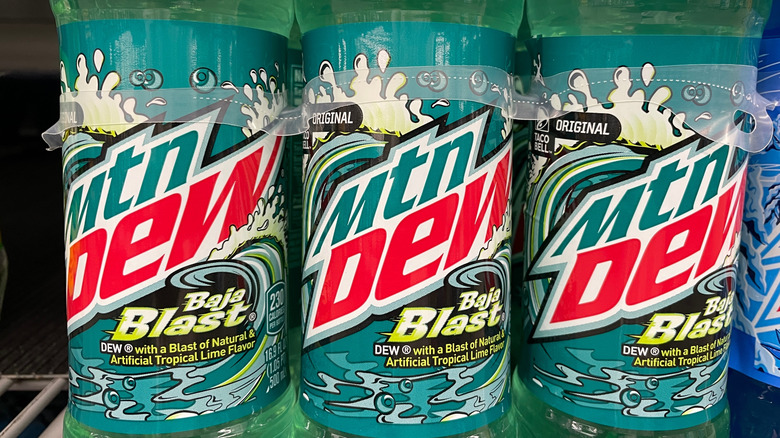 bottles of baja blast