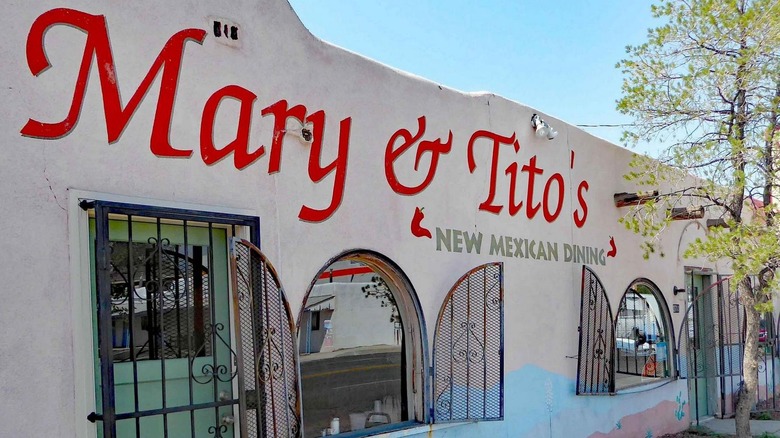 Entrance to Mary & Tito's Cafe