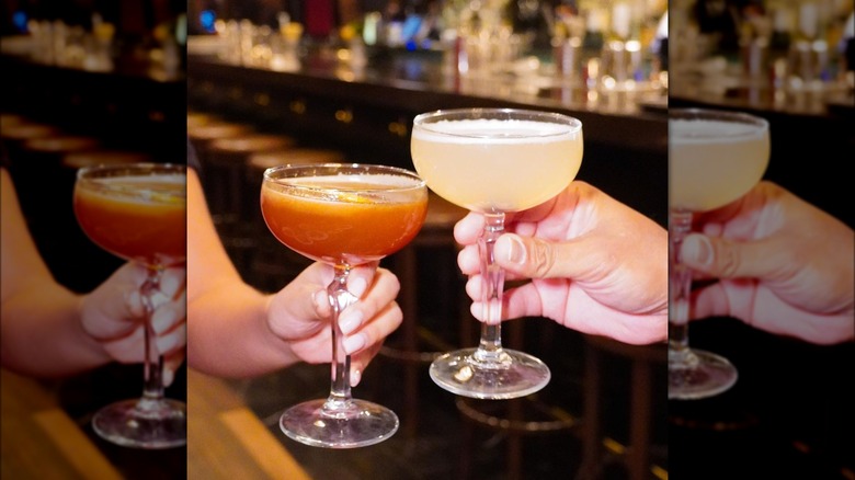 Cocktails at Herbs and Rye