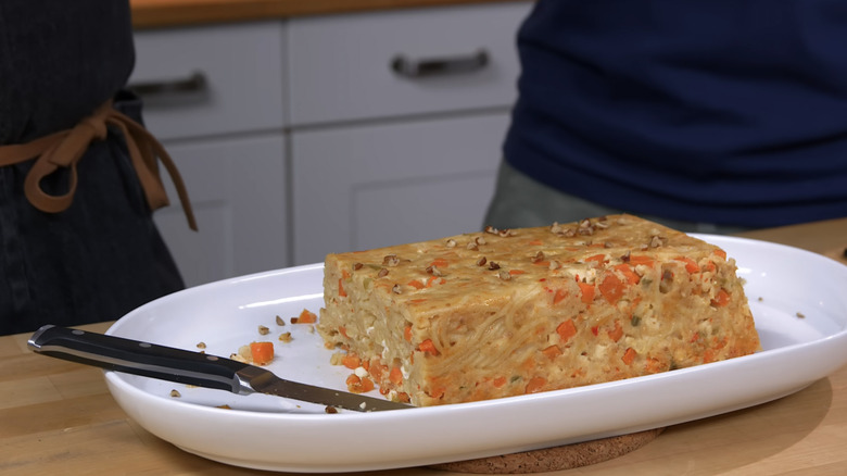 Spaghetti Aquitania in dish