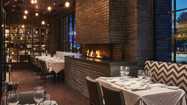 Steak 48 restaurant interior