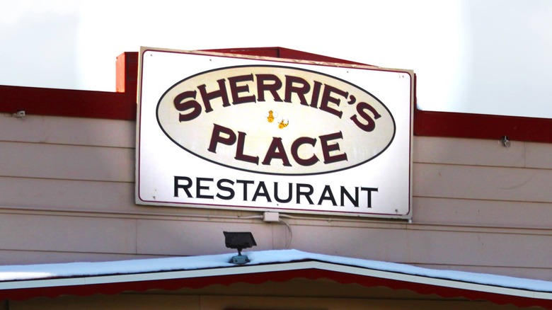 Sherrie's Place sign